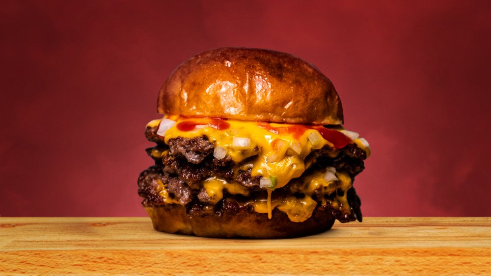 Original Cheese double double burger