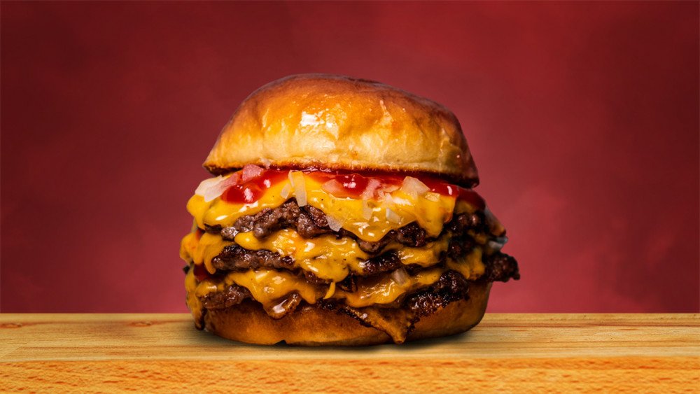 Original Cheese triple burger