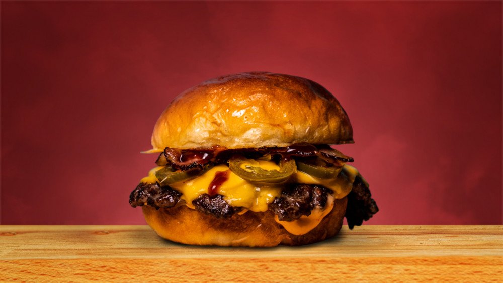 Smoke BBQ single burger