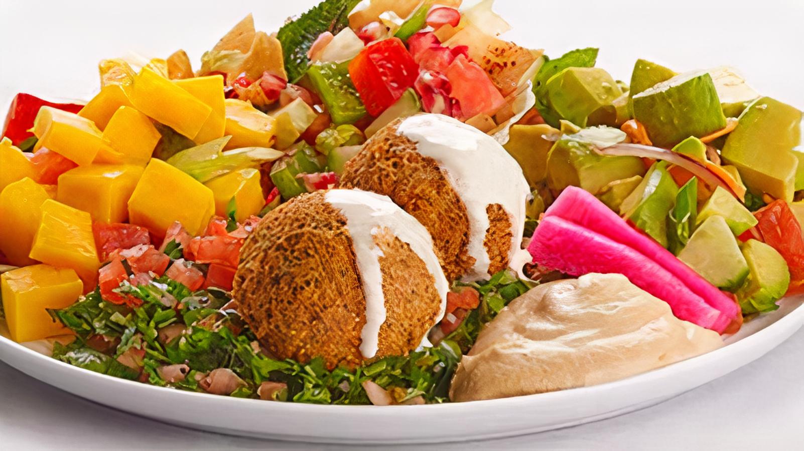 Falafel platter