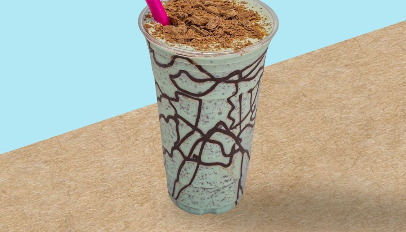 Mint Chocolate Chip Ultimate Shake - Mint ice cream loaded with chocolate chips