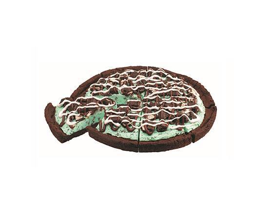 Mint Chocolate Chip Polar Pizza Ice Cream Treat