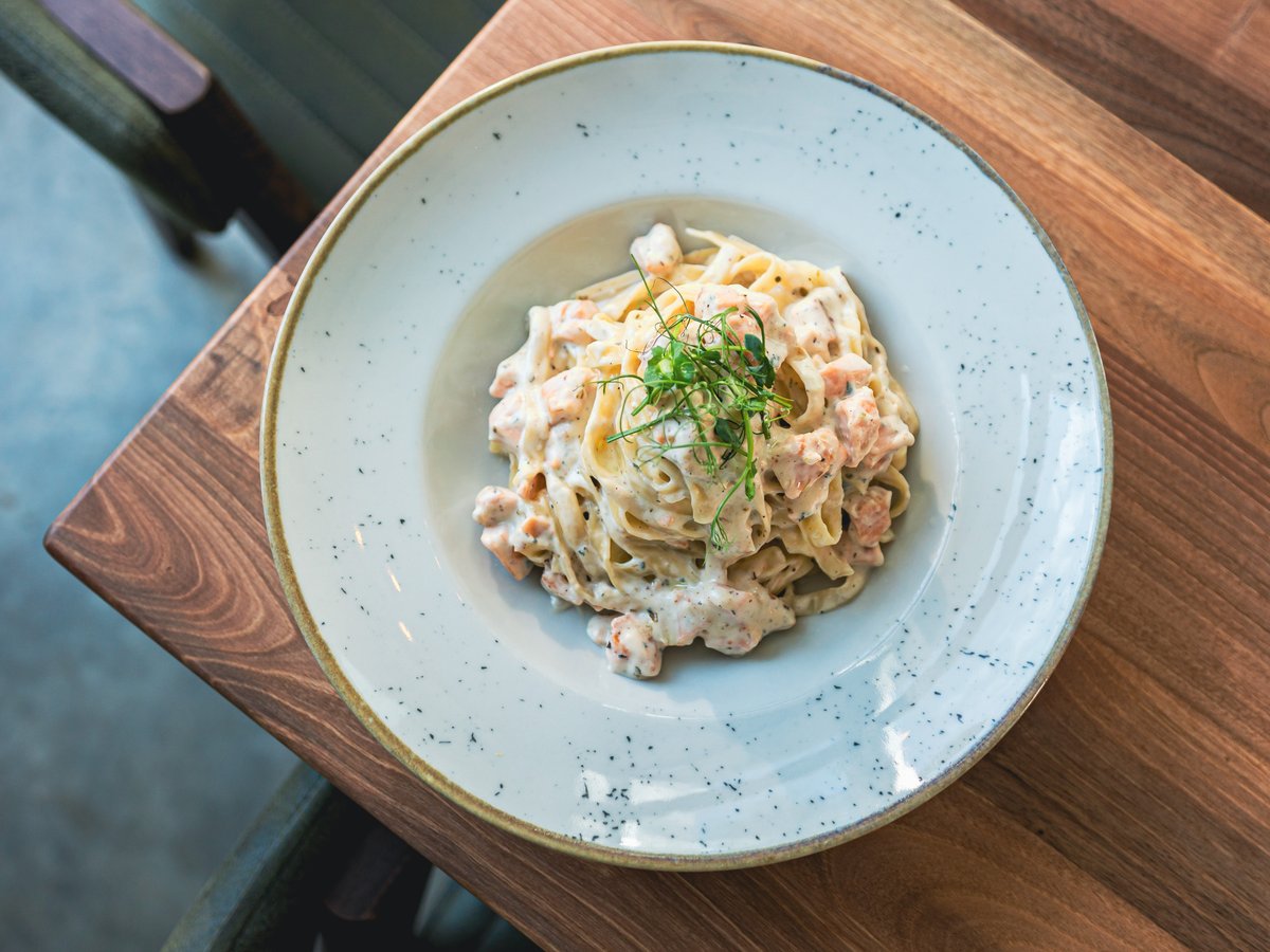 Pasta al salmone