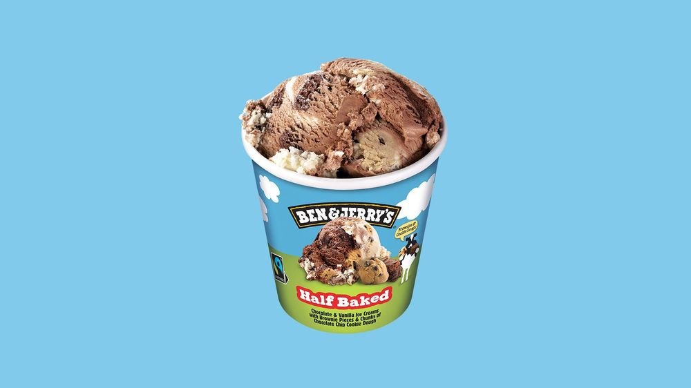 Ben and Jerry's Half Baked Pint