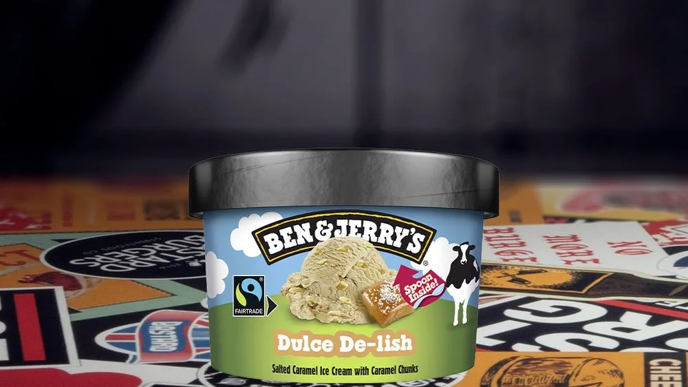 Ben and Jerry Dulce De-Lish