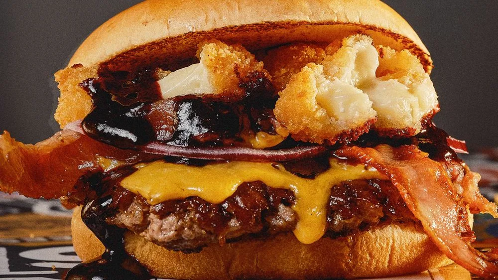 Blueberry Cheese Burger