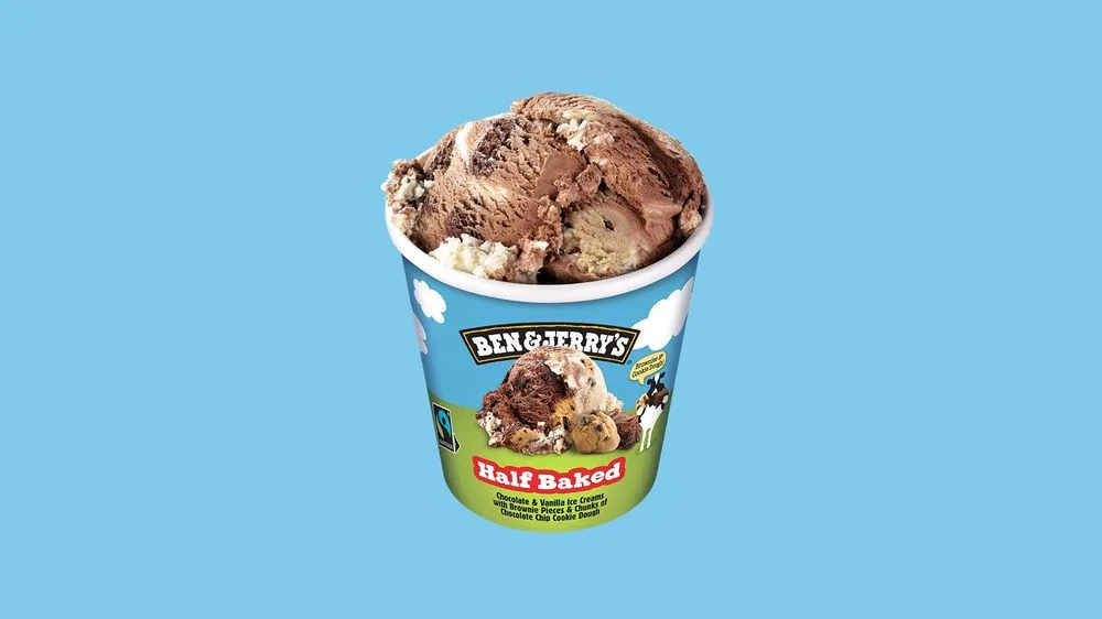 Ben and Jerry's Half Baked Pint
