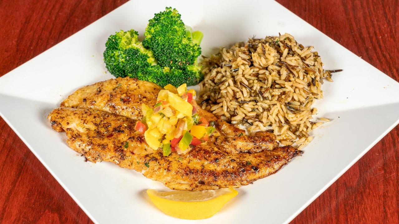 Caribbean Grilled Dolphin (Mahi-Mahi)