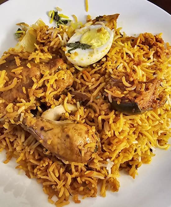 Aavakai Chicken Biryani