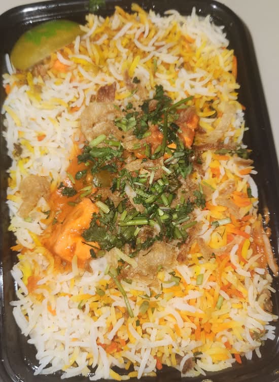 Paneer Tikka Biryani
