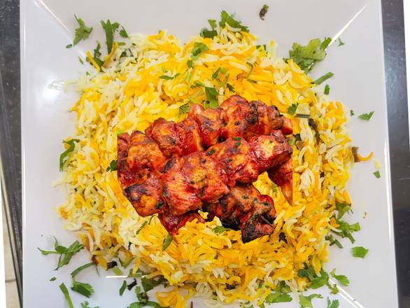 Chicken Tikka Biryani Boneless Grill Chicken