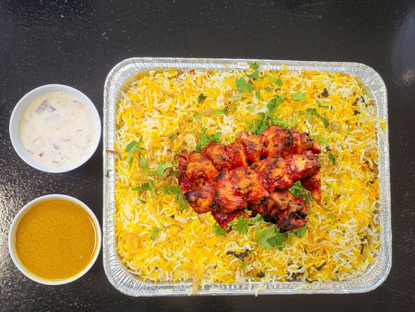 Chicken Tikka ( Boneless Grill) Biryani Family Pack