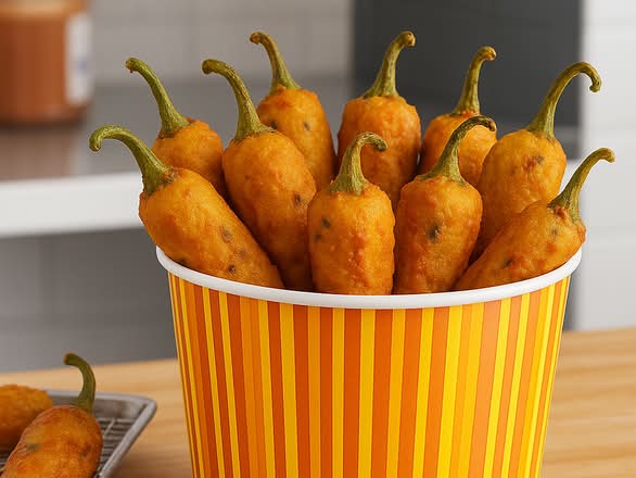 Family Bucket Mirchi Bajji (12 pcs)