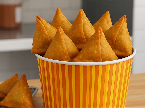 Family Bucket Veg Samosa (10pcs)