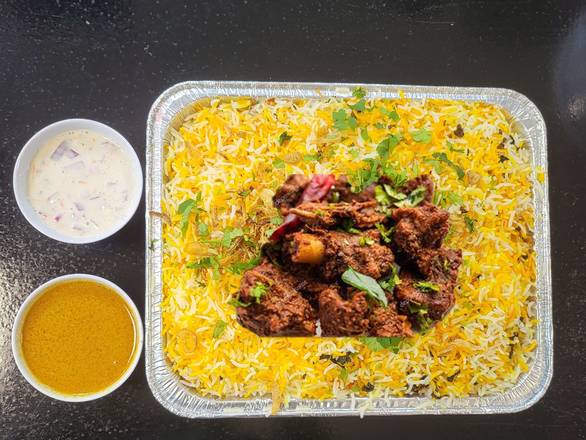 Goat Dum (Mutton) Biryani Family Pack