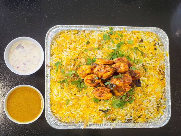 Shrimp Biryani Family Pack
