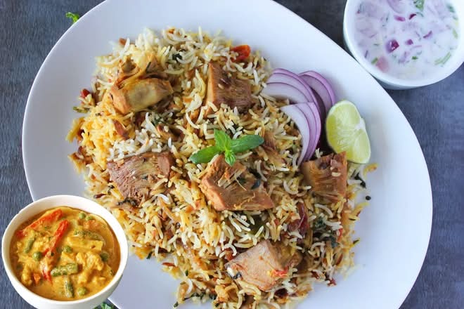 Jackfruit Pulao (veg)