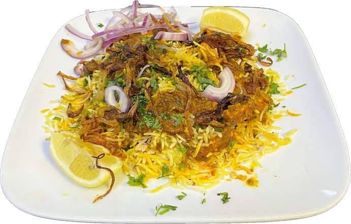 Plant-based Vijayawada Biryani
