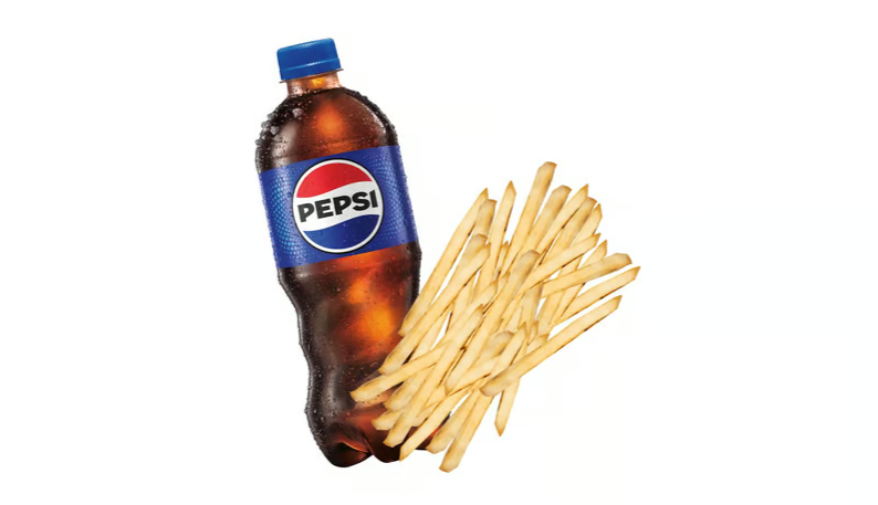 Enhance your meal with Combo - 1 Bottle Drink and Side of Fries