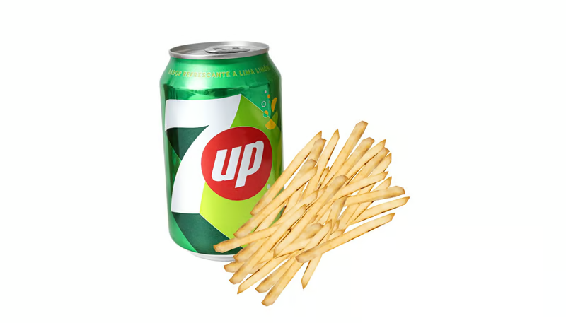 Enhance your meal with Combo - 1 Can Drink and Side of Fries