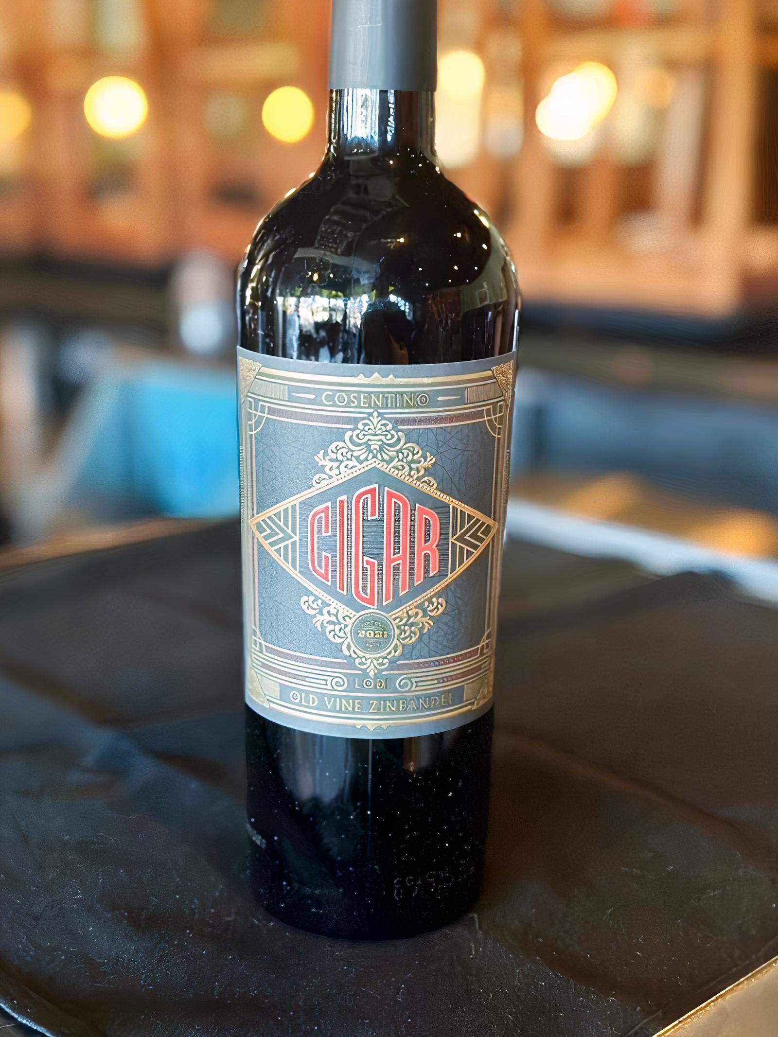 Cigar Zinfandel Bottle