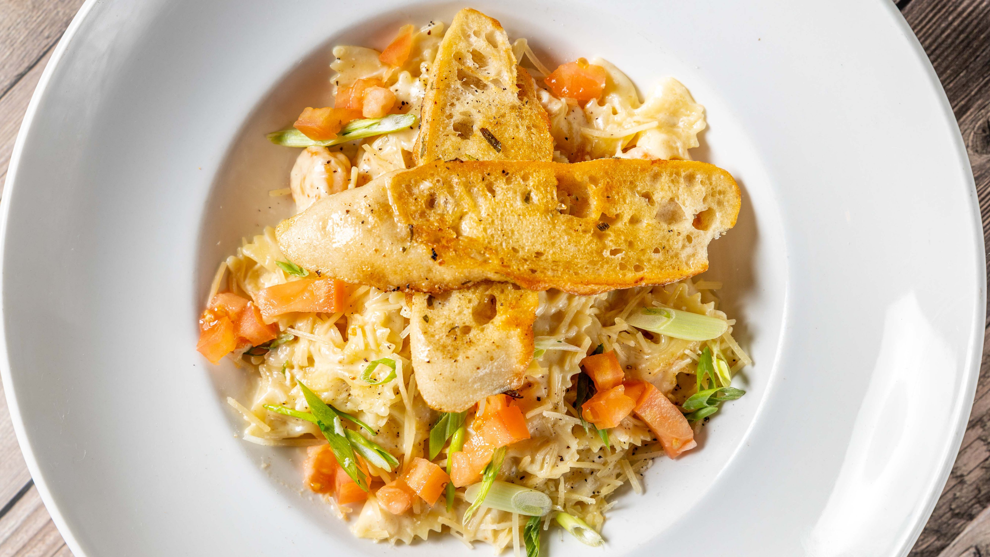 Crab and Shrimp Alfredo