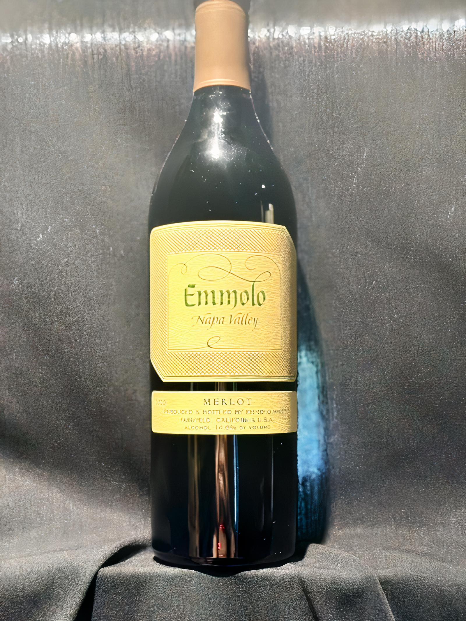Emmolo Merlot Bottle