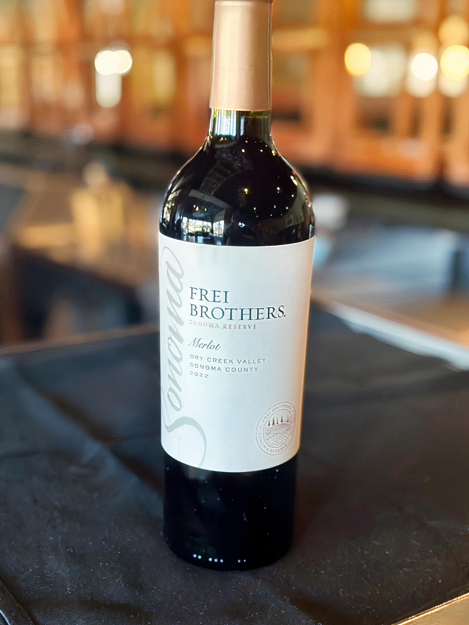 Frei Brothers Merlot Bottle