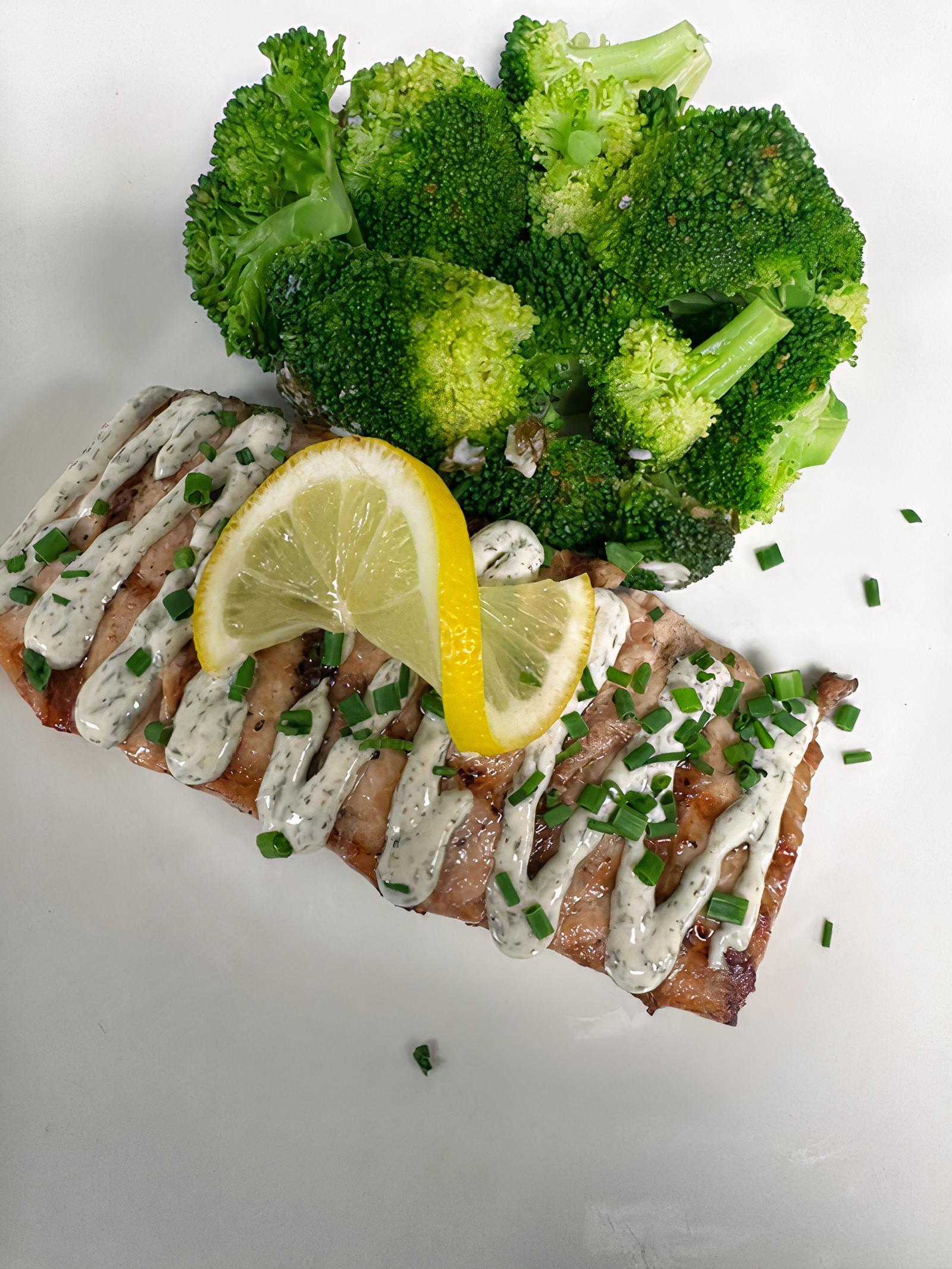 Grilled Atlantic Salmon