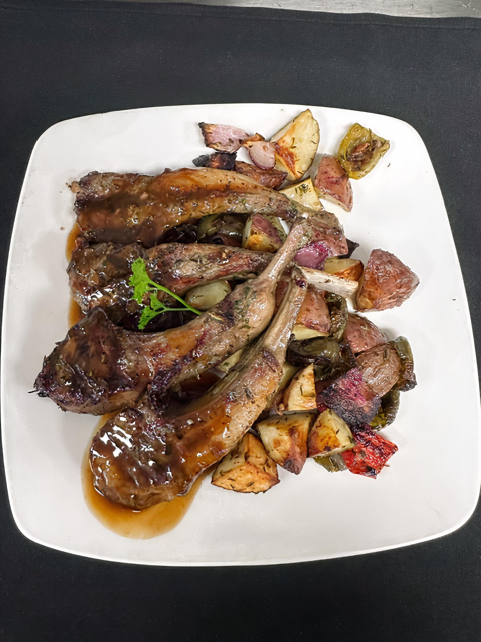 Herb Crusted Lamb Chops