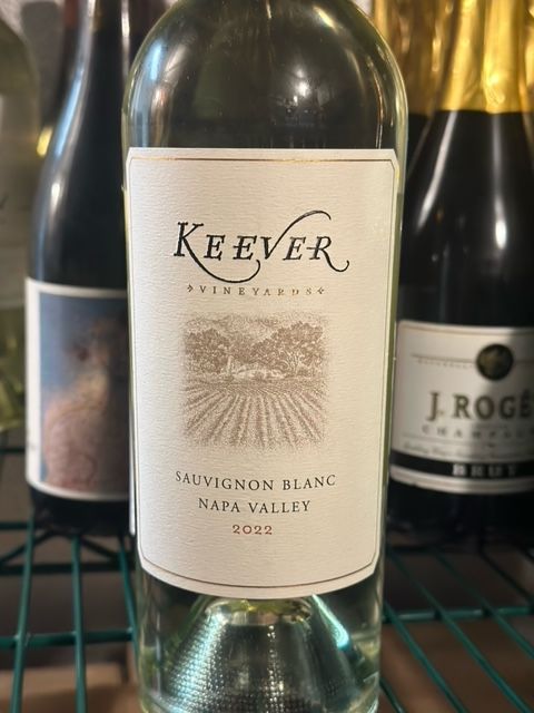 Keever Vineyards Sauvignon Blanc Bottle