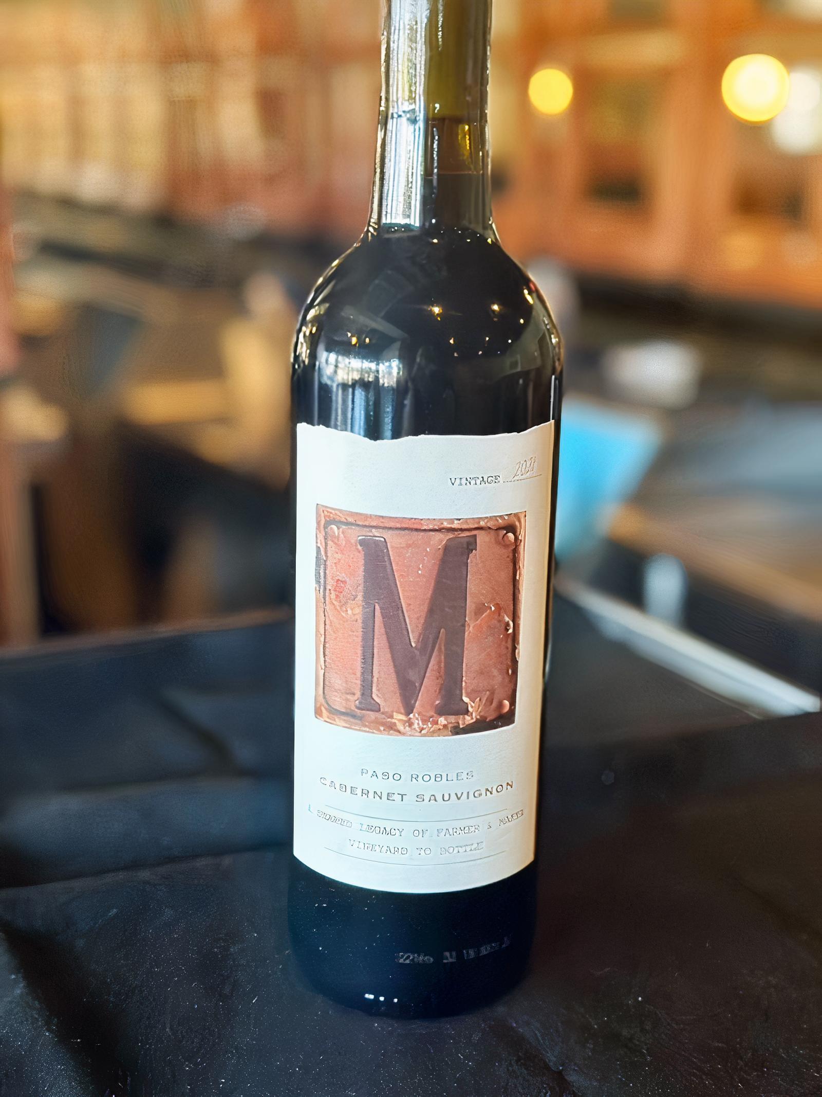 Mac and Billy Cabernet Bottle