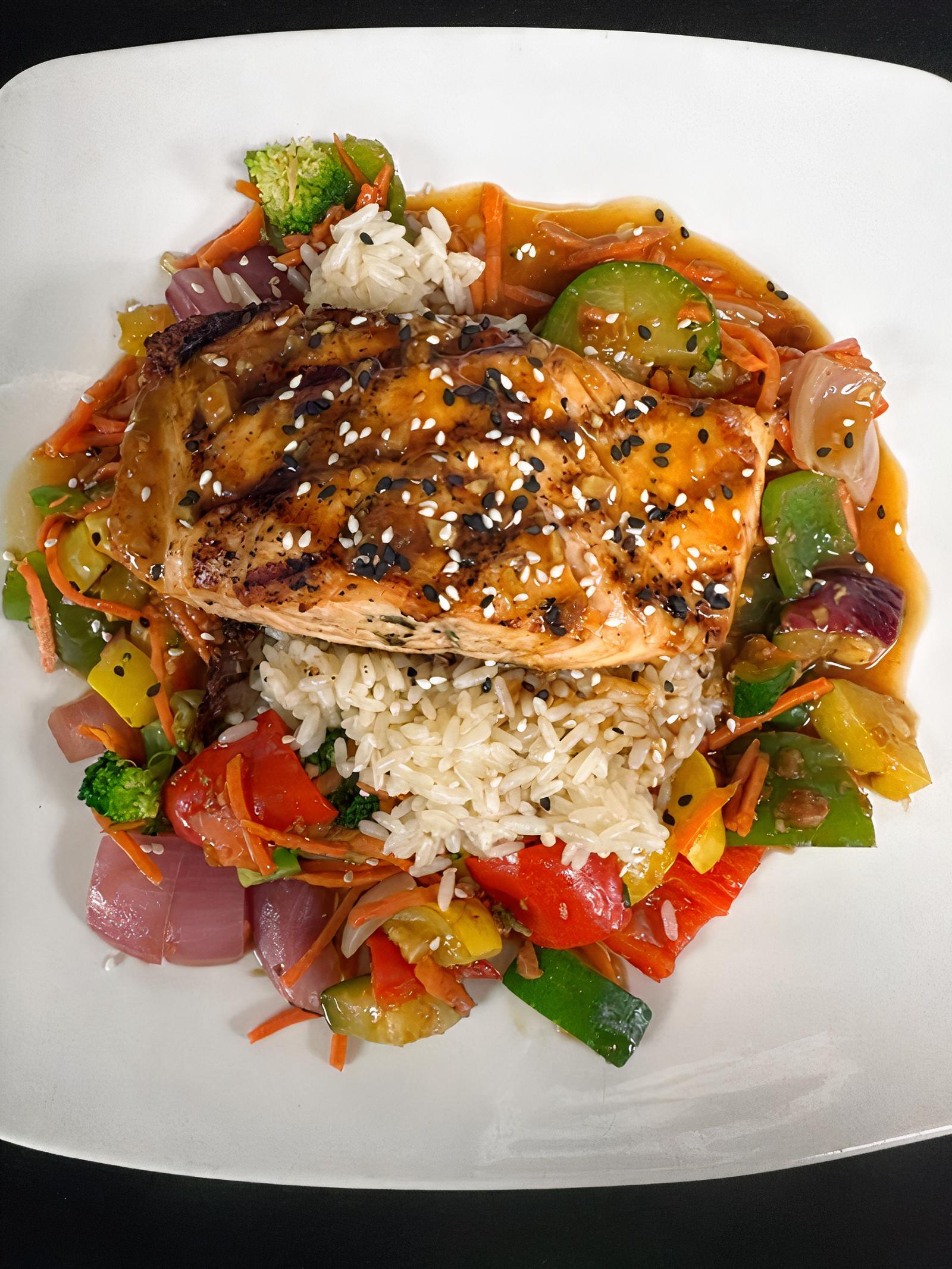 Miso Glazed Salmon