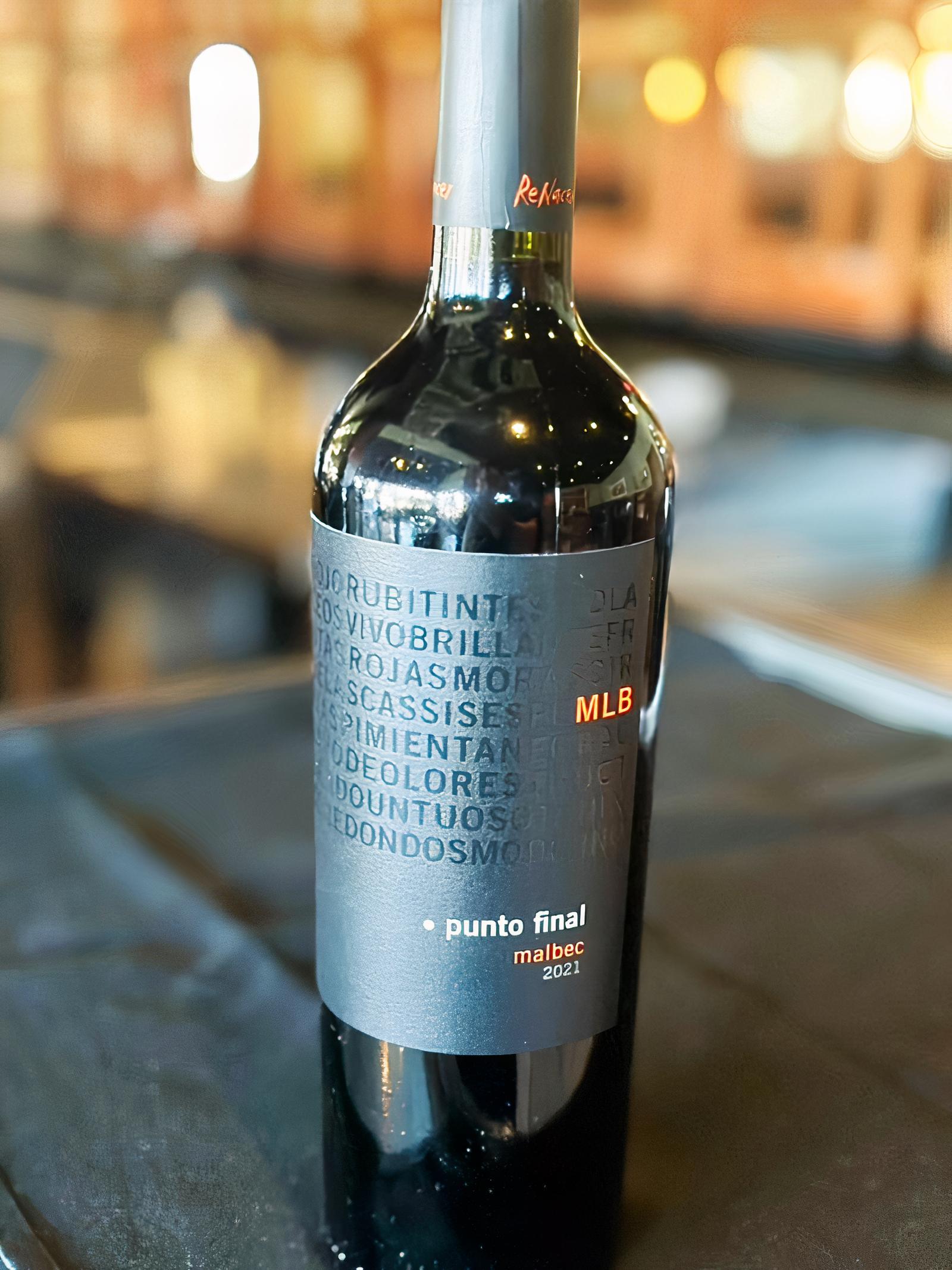 Punto Final Malbec Bottle