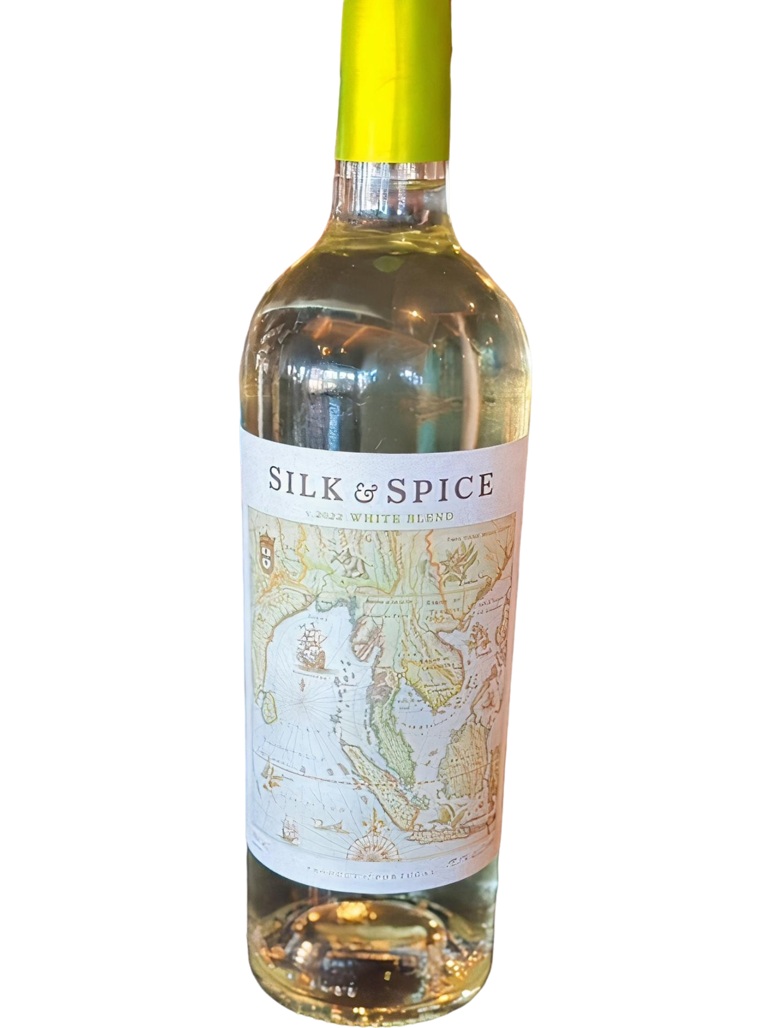 Silk and Spice White Blend Bottle
