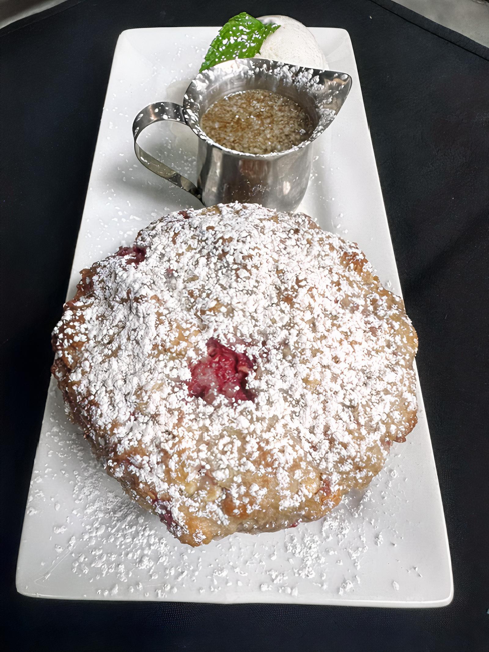 White Chocolate Bread Pudding
