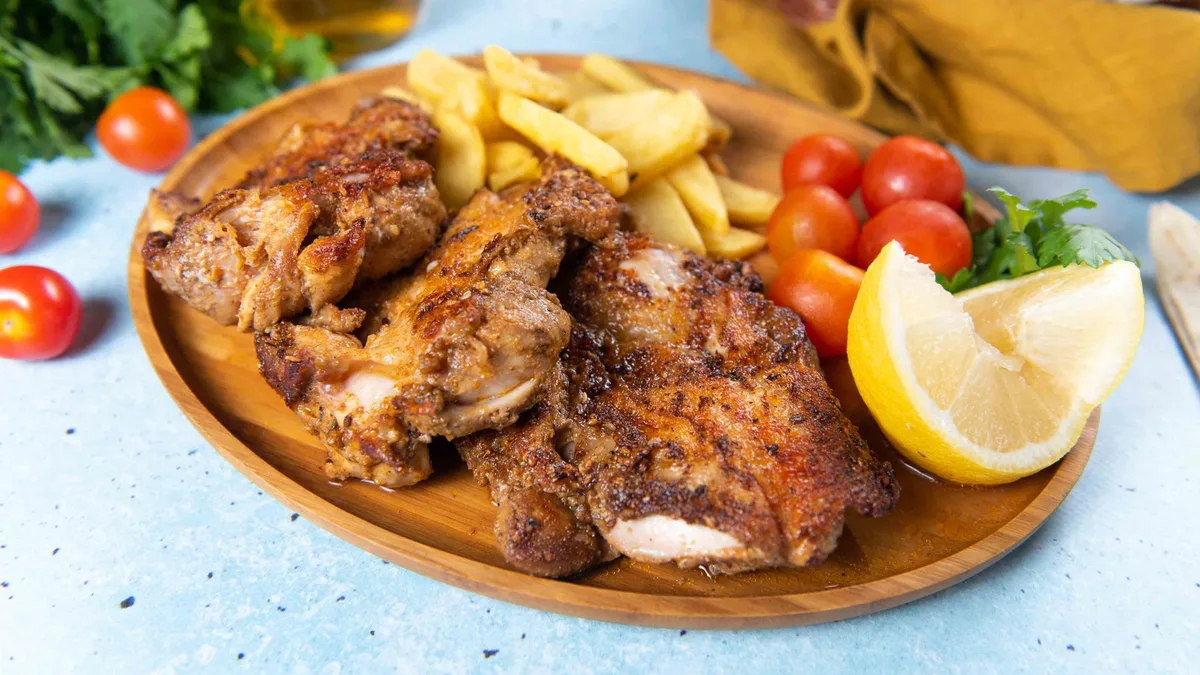 Grilled Bonless Chicken (Fkhad Mousahhab)
