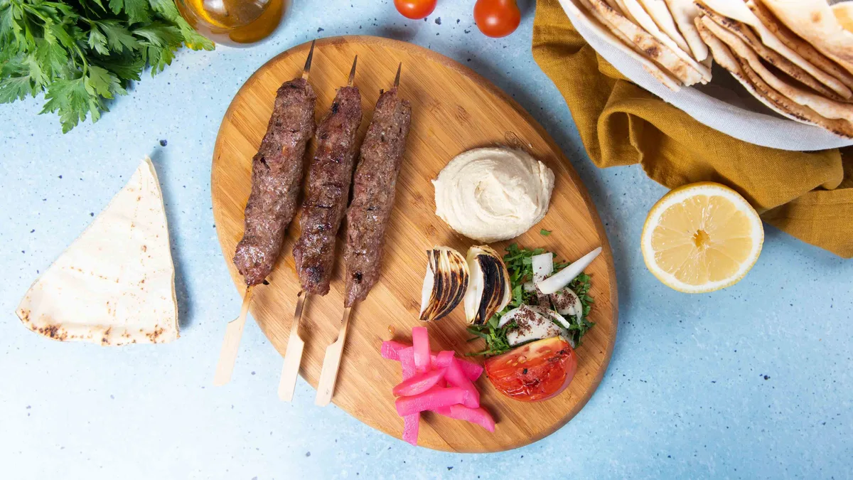 Grilled Kafta Platter