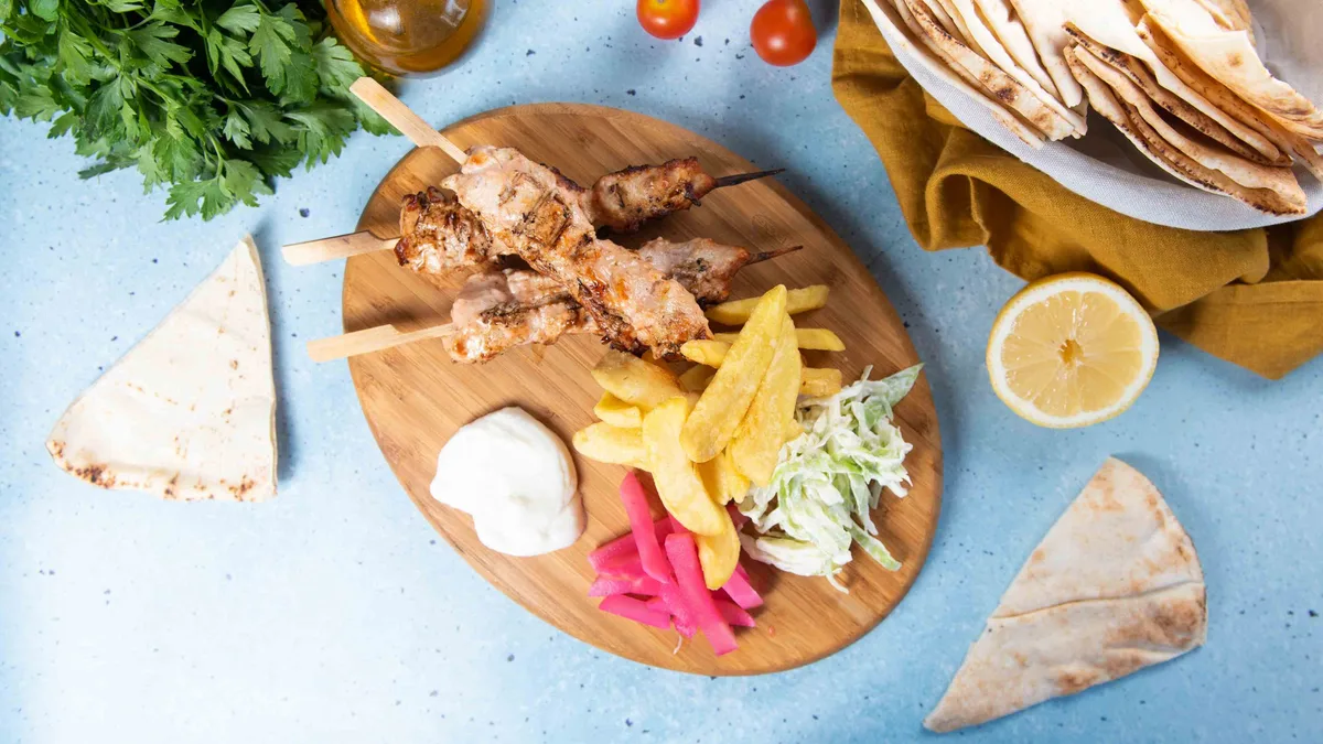 Grilled Tawook Platter
