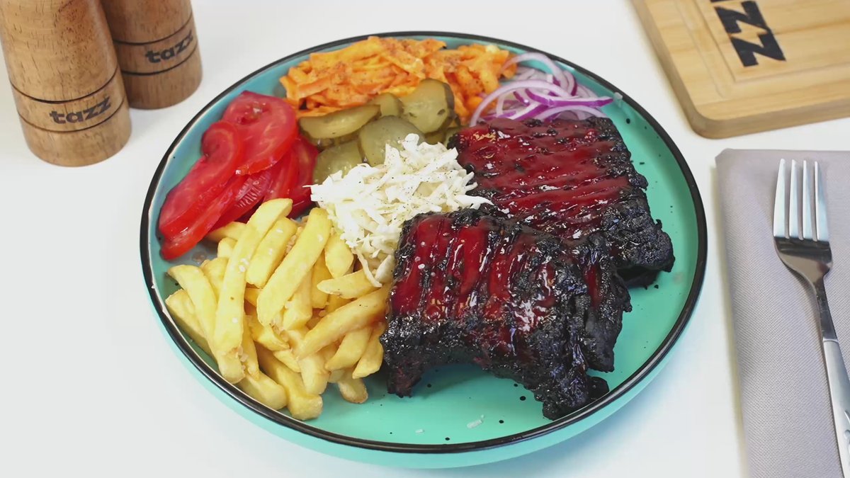 Meniu coastă de porc