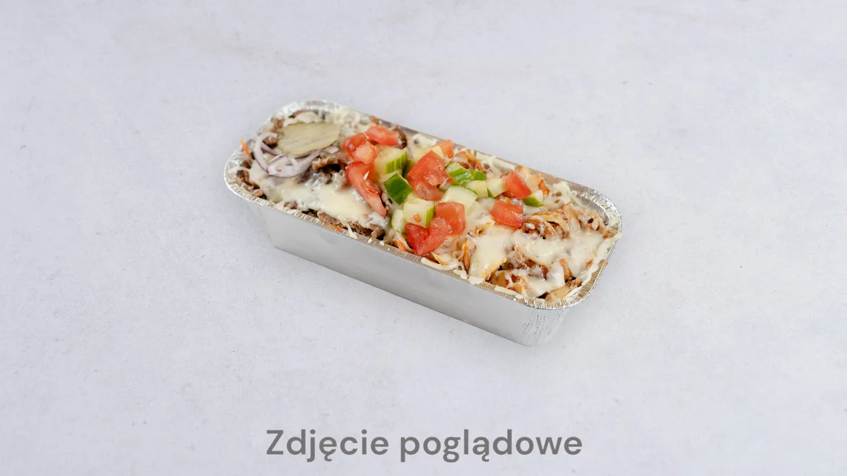 Kapsalon z serem kurczak lub wołowina standard