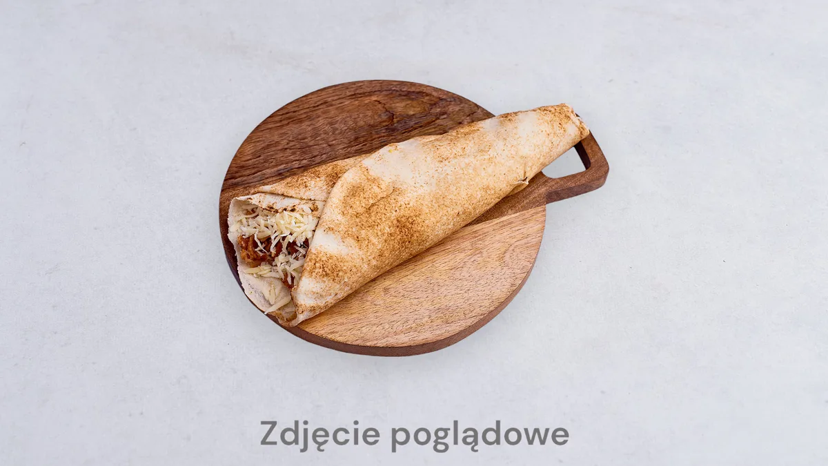 Kebab na cienkim z serem wołowina