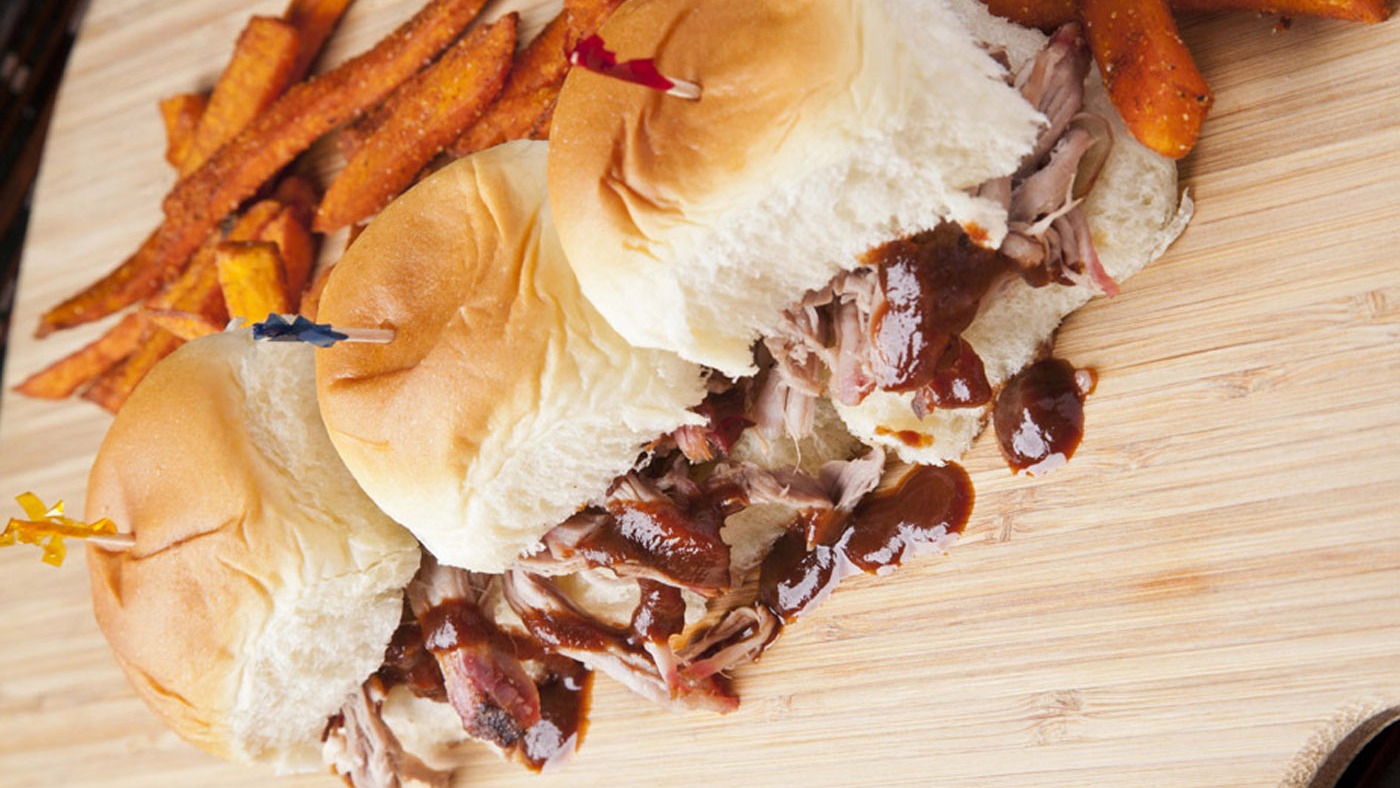 BBQ Three Sliders