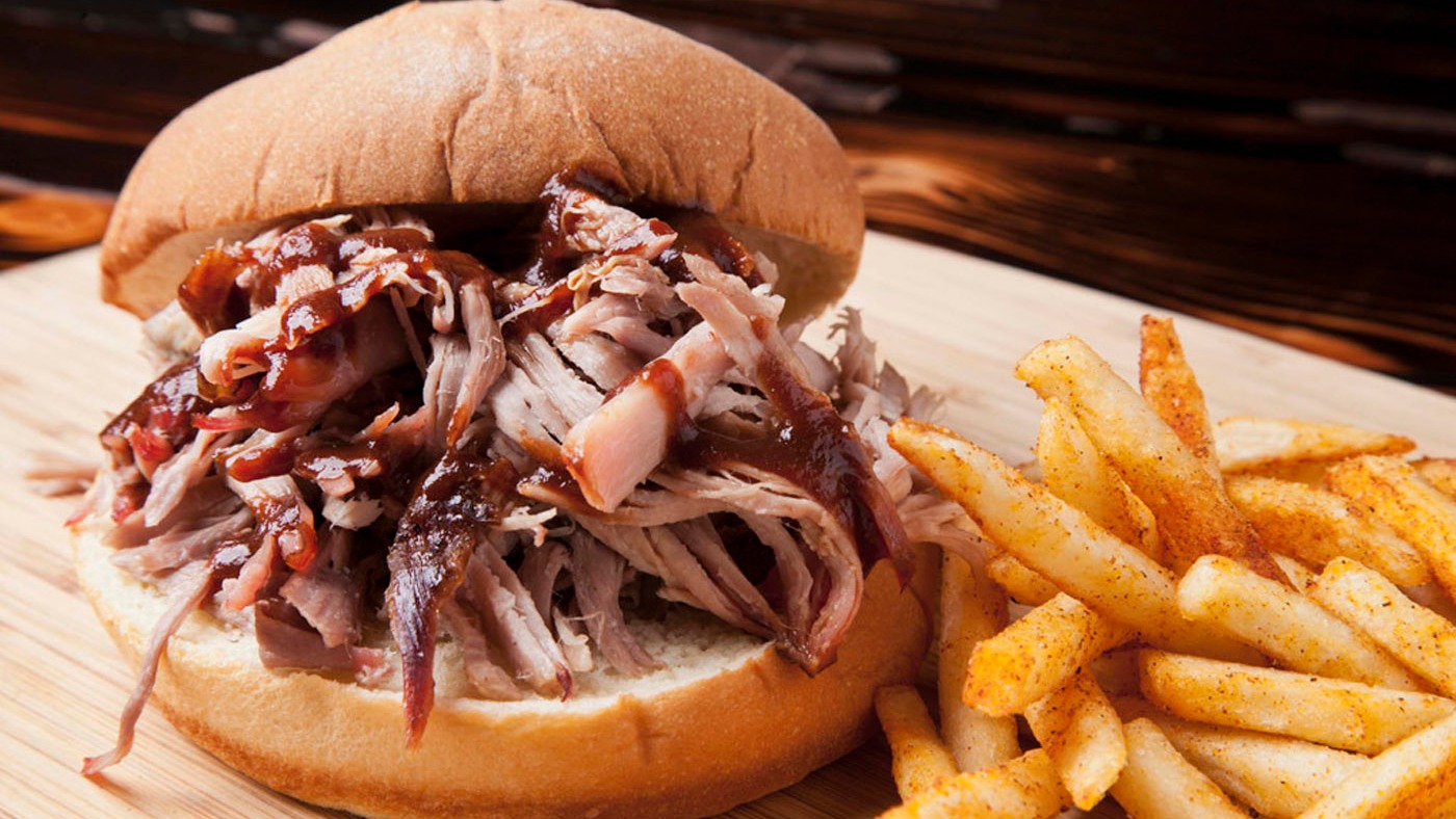 Pulled Pork Stacked Sandwich