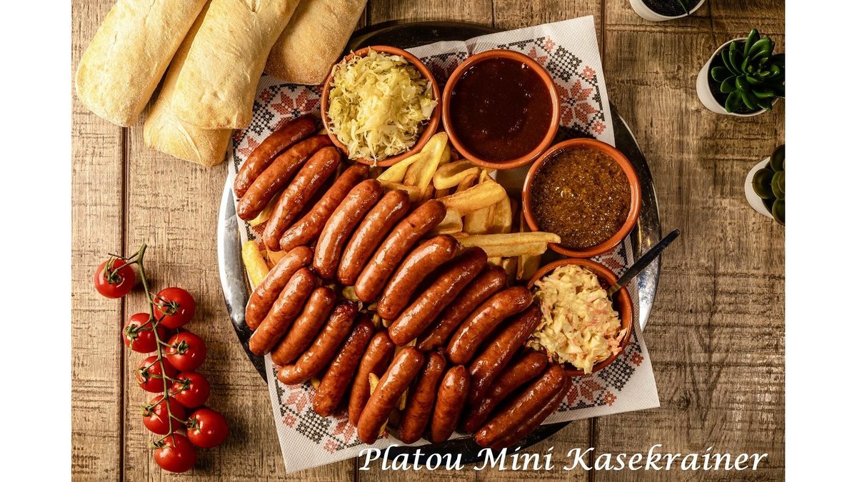 Platou Mini Kasekrainer Wurst
