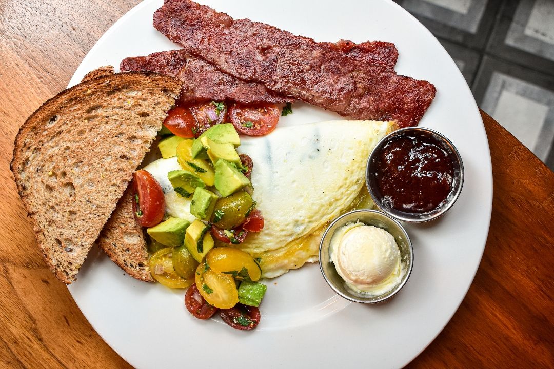 A Wonderful Egg White Omelet