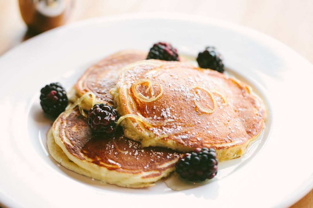 Light and Fluffy Lemon Pancakes