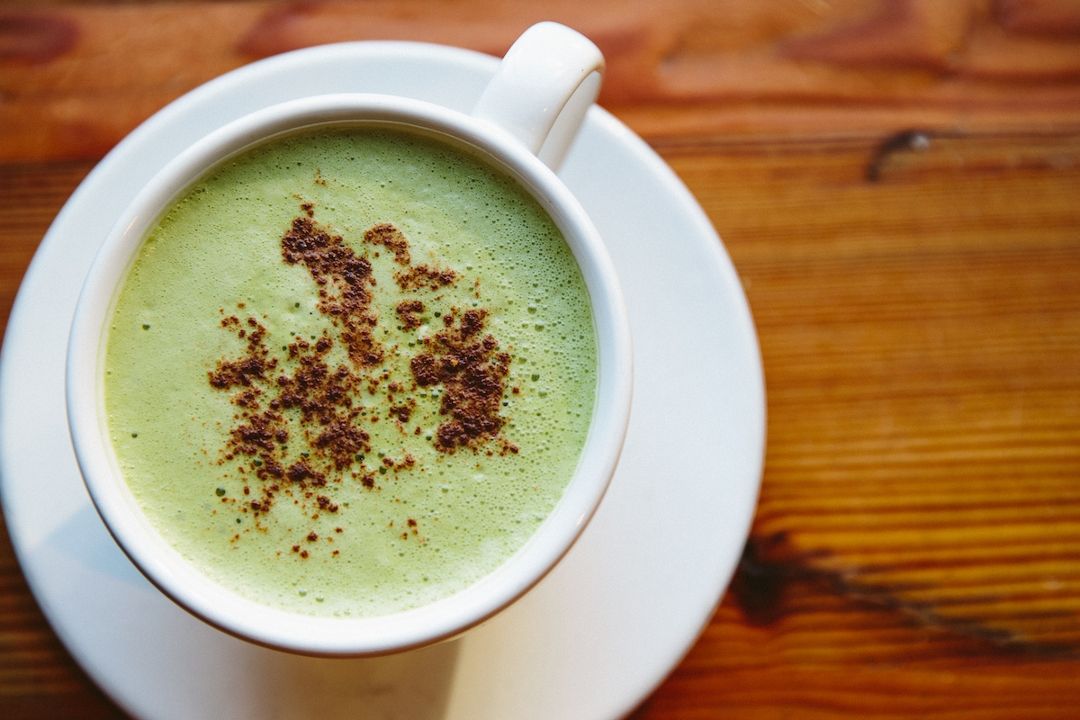 Maple Matcha Latte