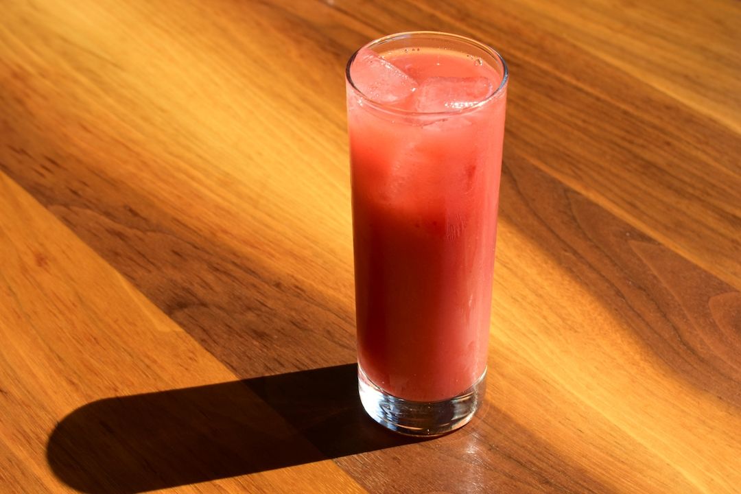 Spicy Strawberry Lemonade