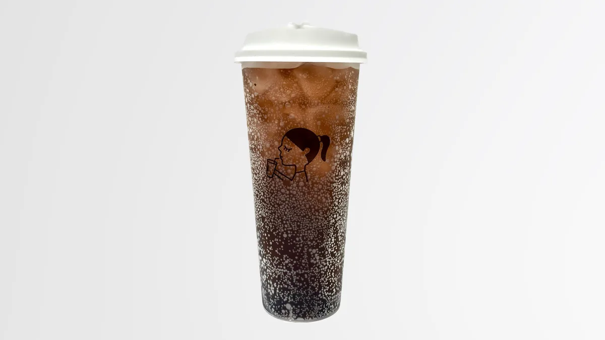 Blaubeer Soda Topping inkl.